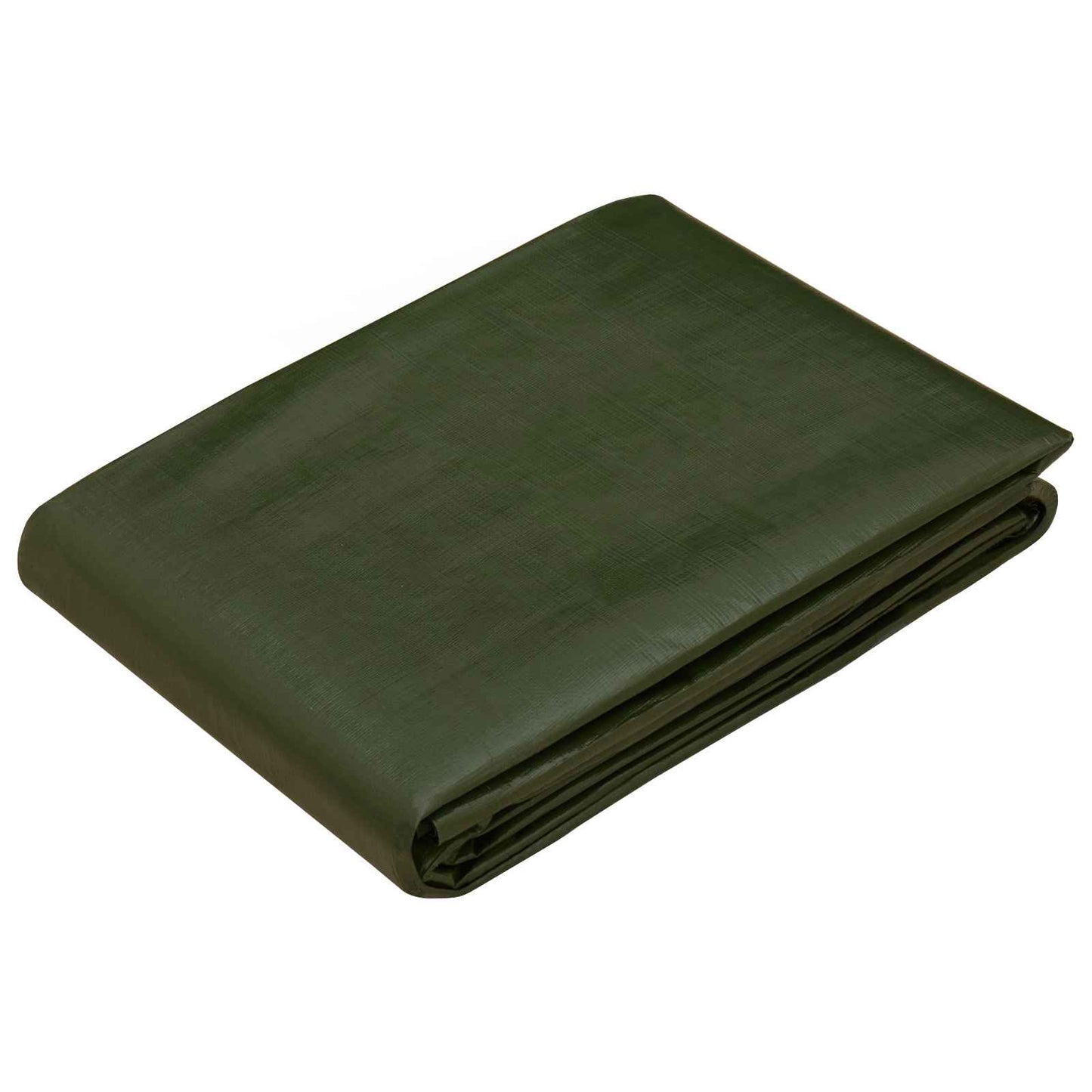 Tarpaulin with Eyelets Green 3 x 5 m 260 gsm PE