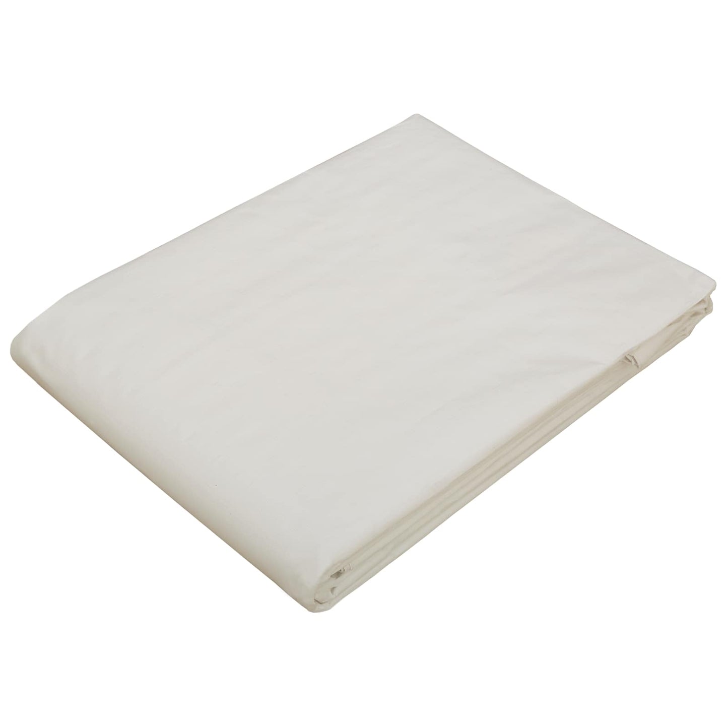 Tarpaulin with Eyelets White 6 x 10 m 180 gsm PE