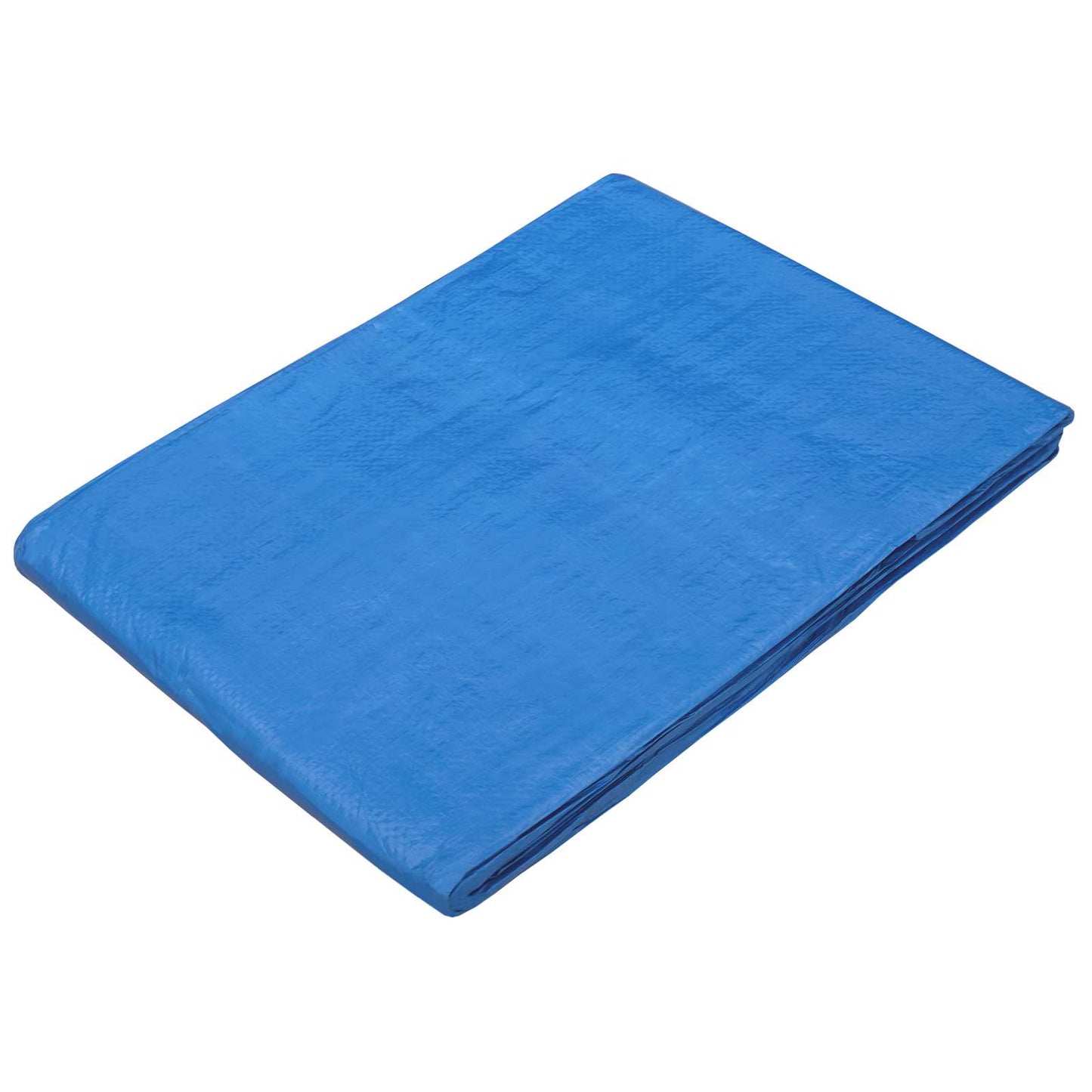 Tarpaulin with Eyelets Blue 3 x 6 m 90 gsm PE
