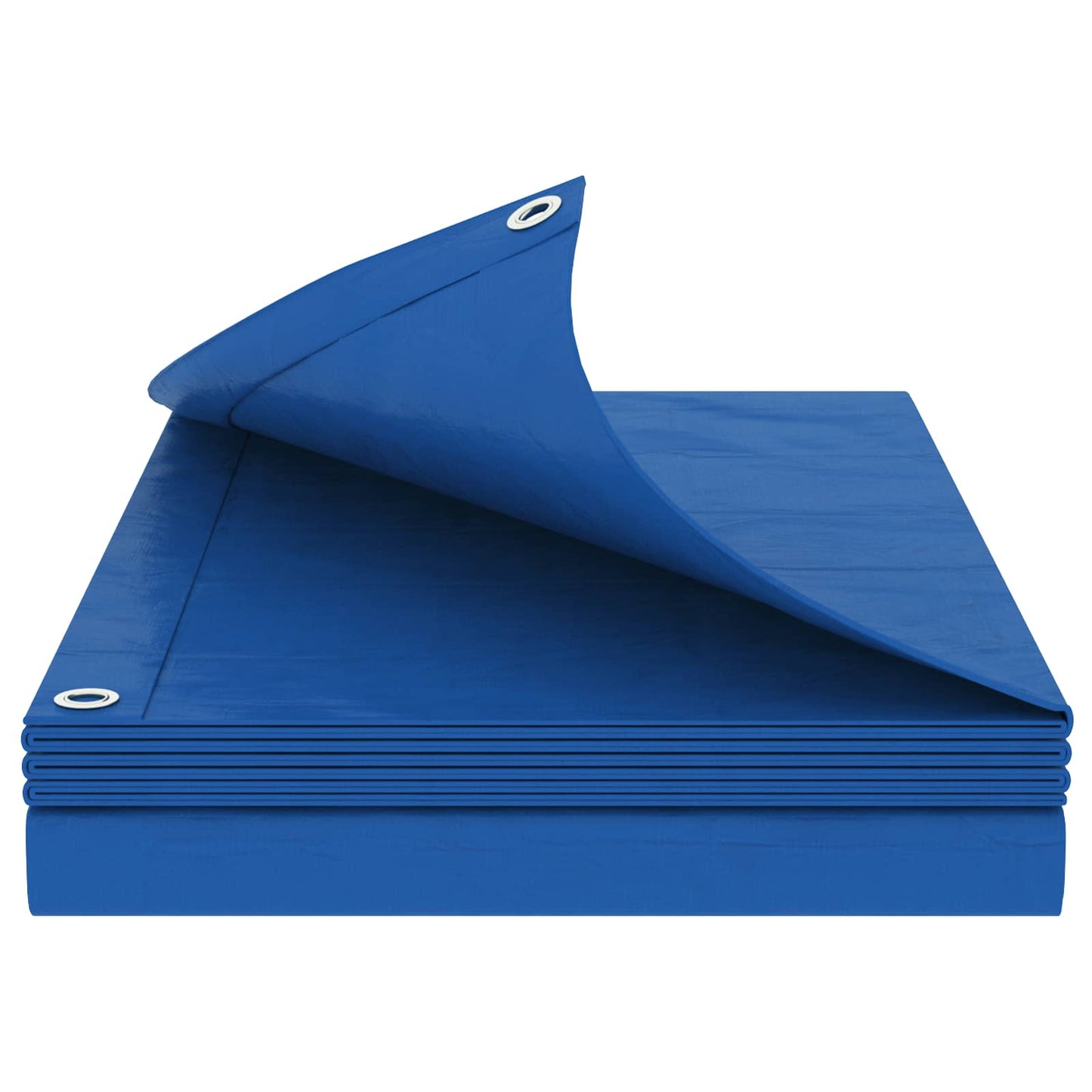 Tarpaulin with Eyelets Blue 2 x 3 m 260 gsm PE
