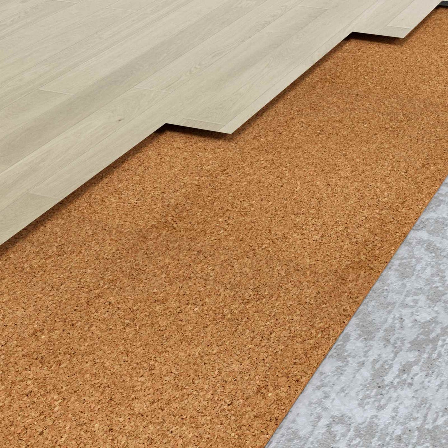 Cork Sheet 6 pcs Brown 100 x 50 cm Cork