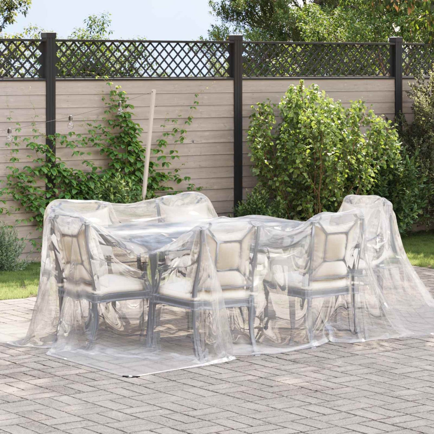 Tarpaulin Transparent 5 x 3.5 m PE