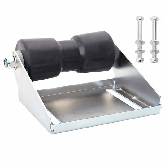 Boat Trailer Roller with Bracket 20.3 cm Galvanised Steel