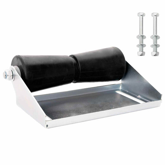 Boat Trailer Roller with Bracket 30.5 cm Galvanised Steel