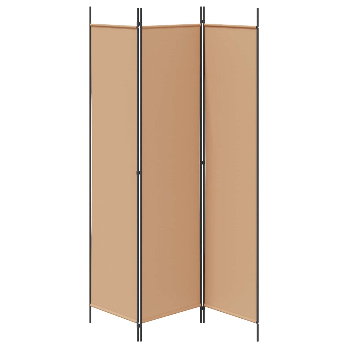 Room Divider Beige 150 x 200 cm Fabric