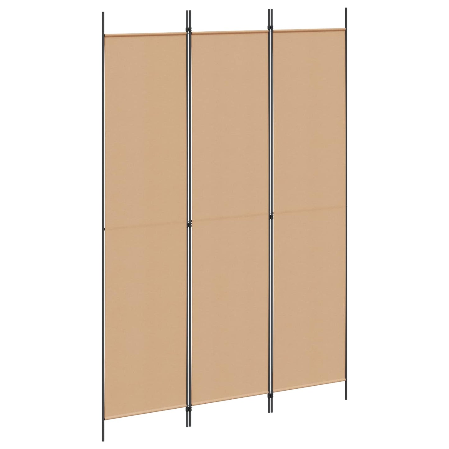 Room Divider Beige 150 x 220 cm Fabric