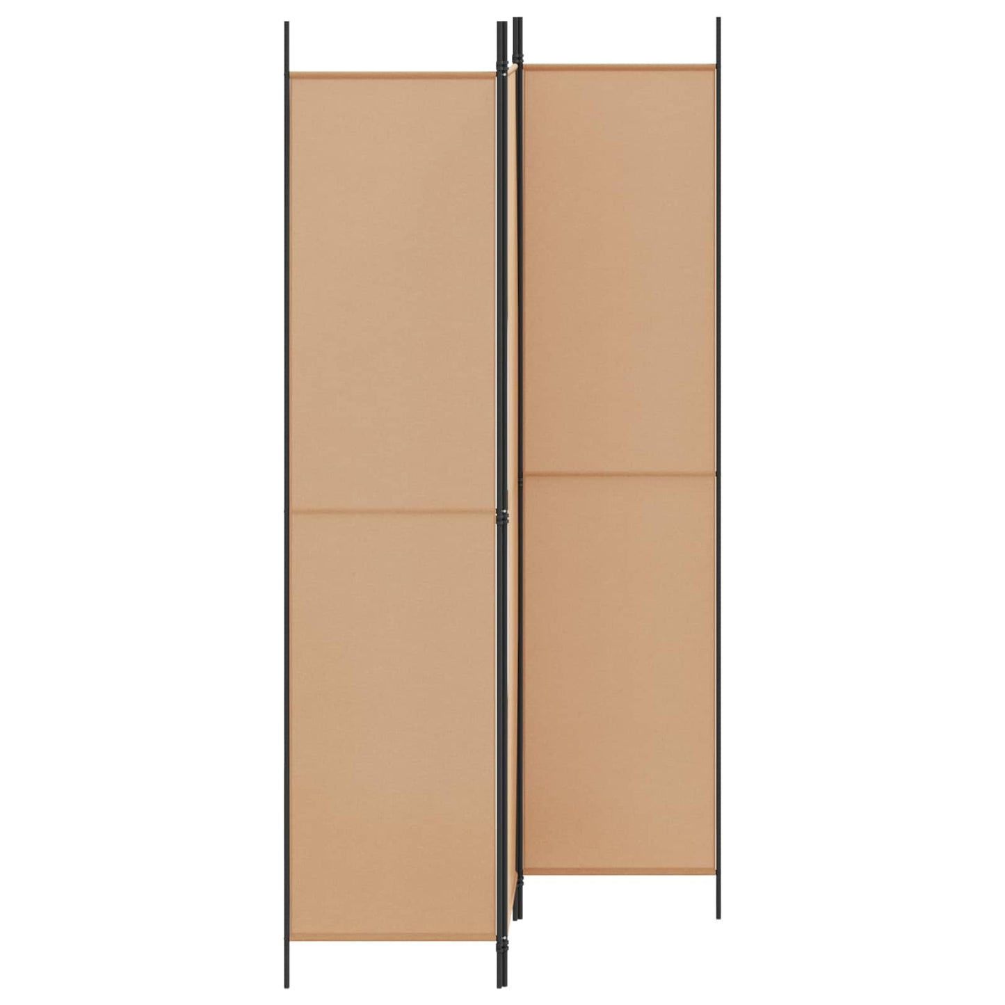Room Divider Beige 150 x 220 cm Fabric