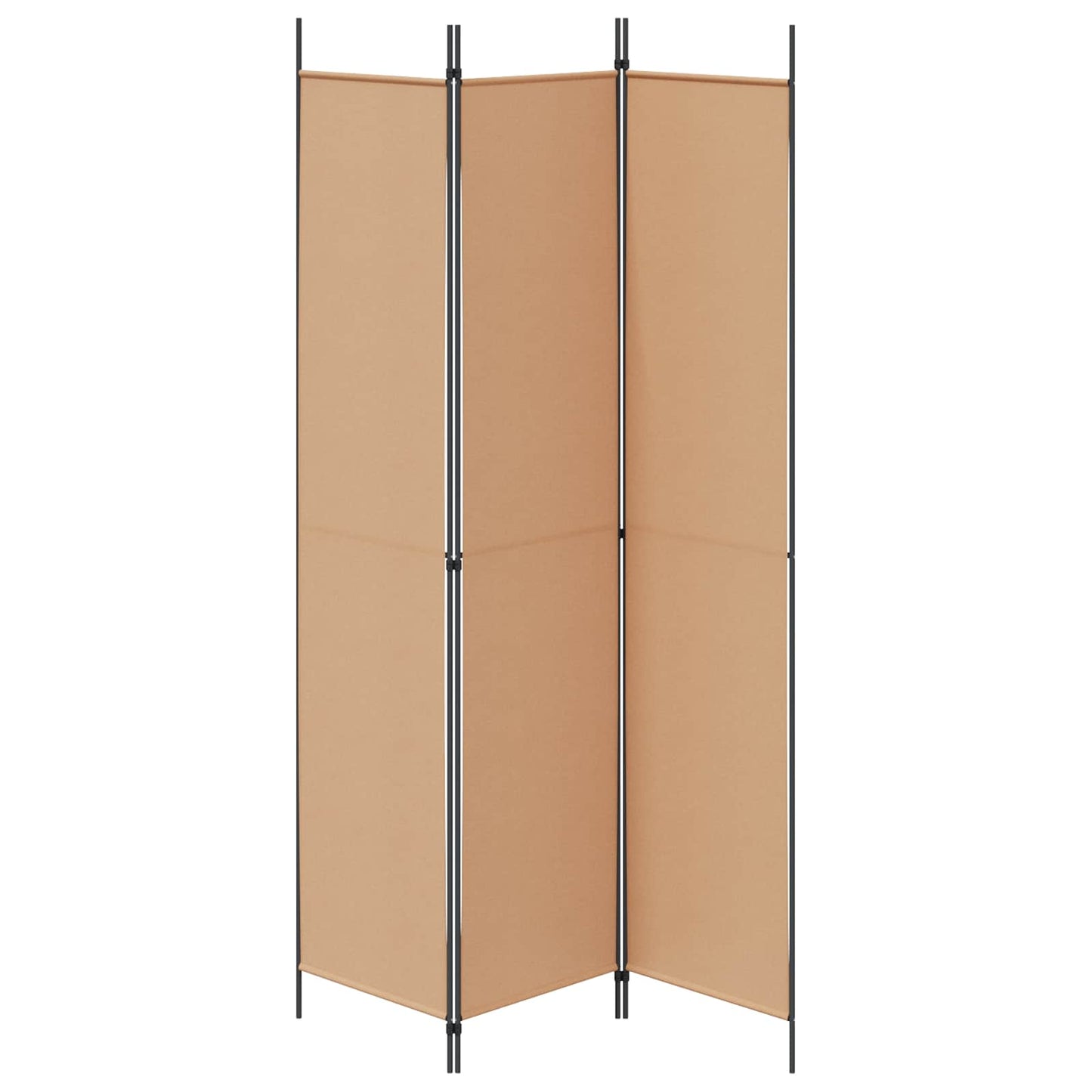Room Divider Beige 150 x 220 cm Fabric