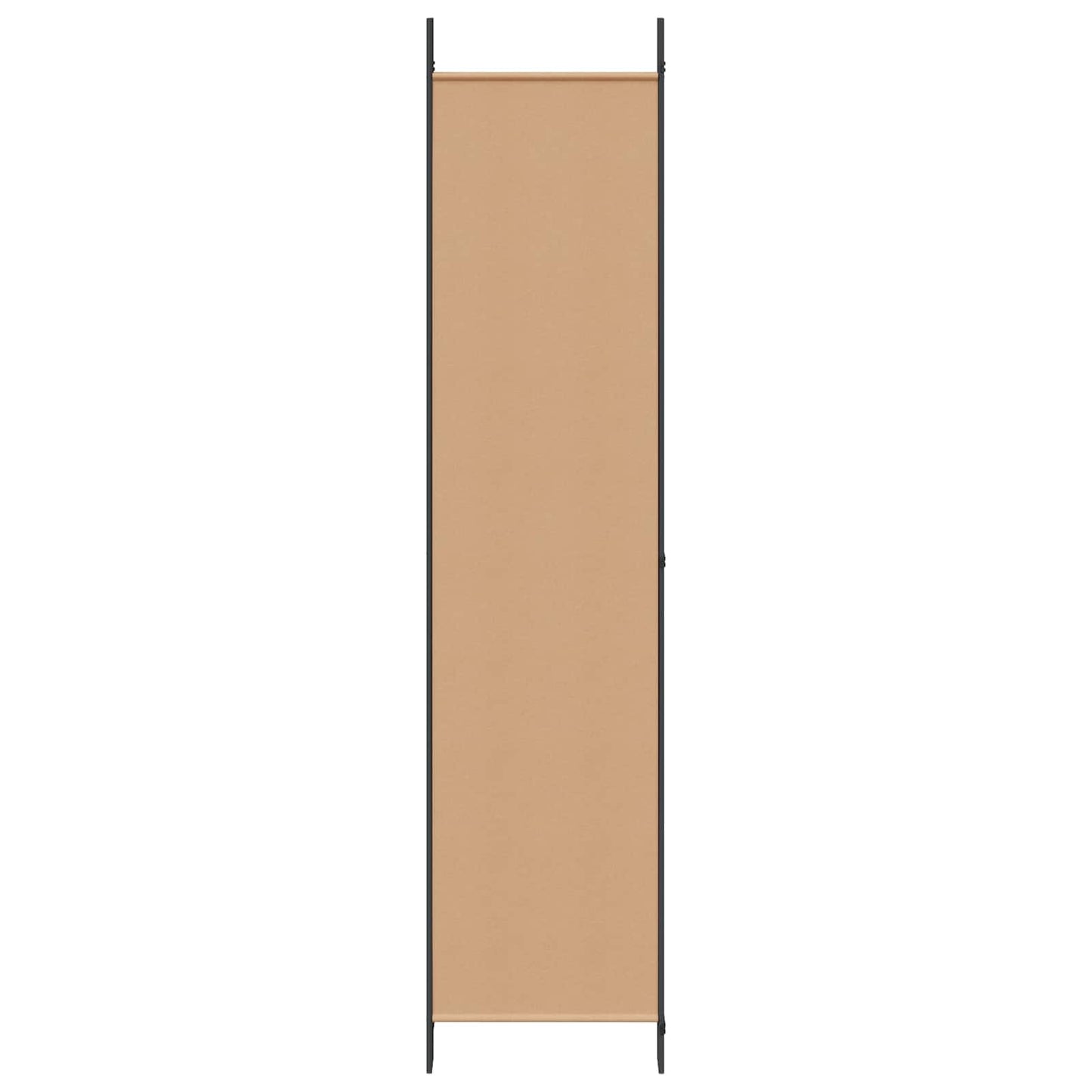 Room Divider Beige 200 x 220 cm Fabric