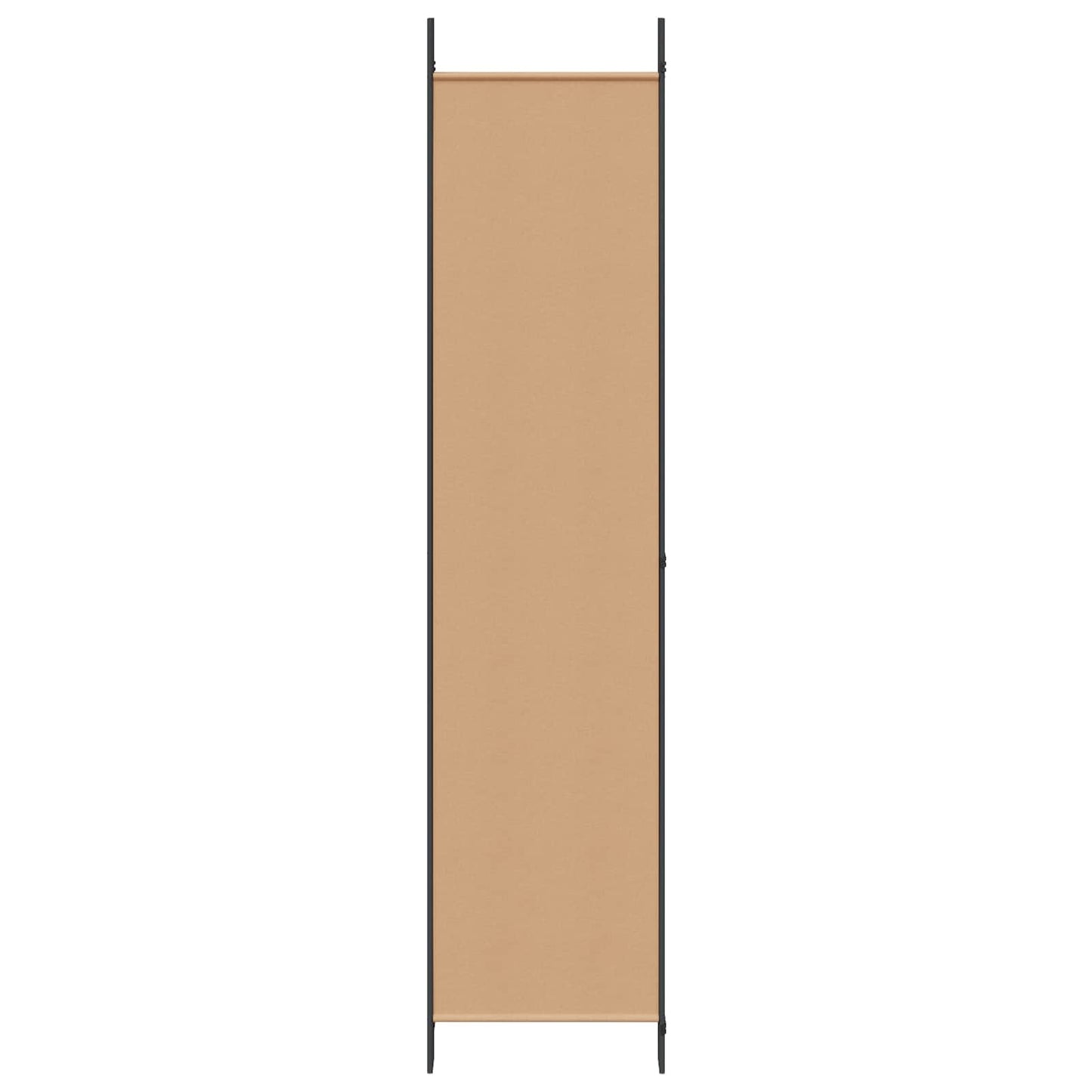 Room Divider Beige 250 x 220 cm Fabric