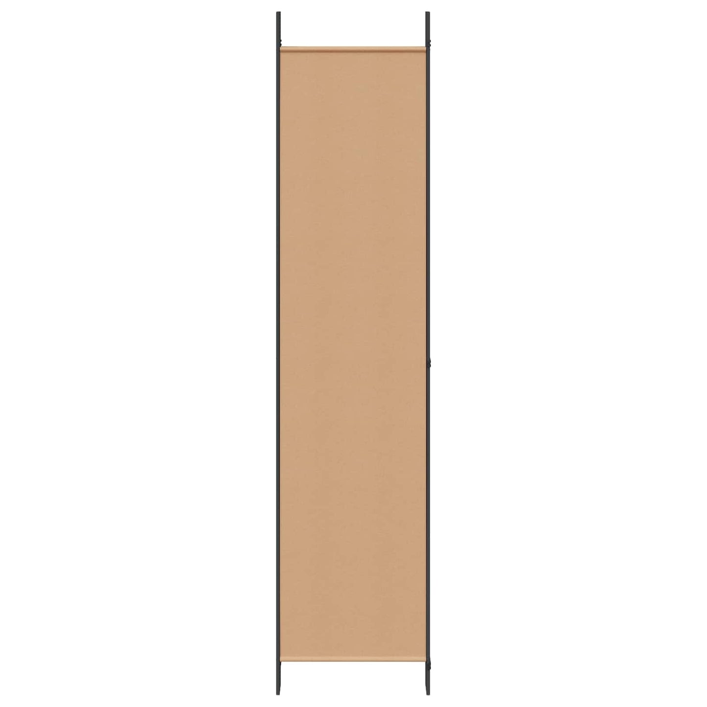6-Panel Room Divider Beige 300 x 220 cm Fabric