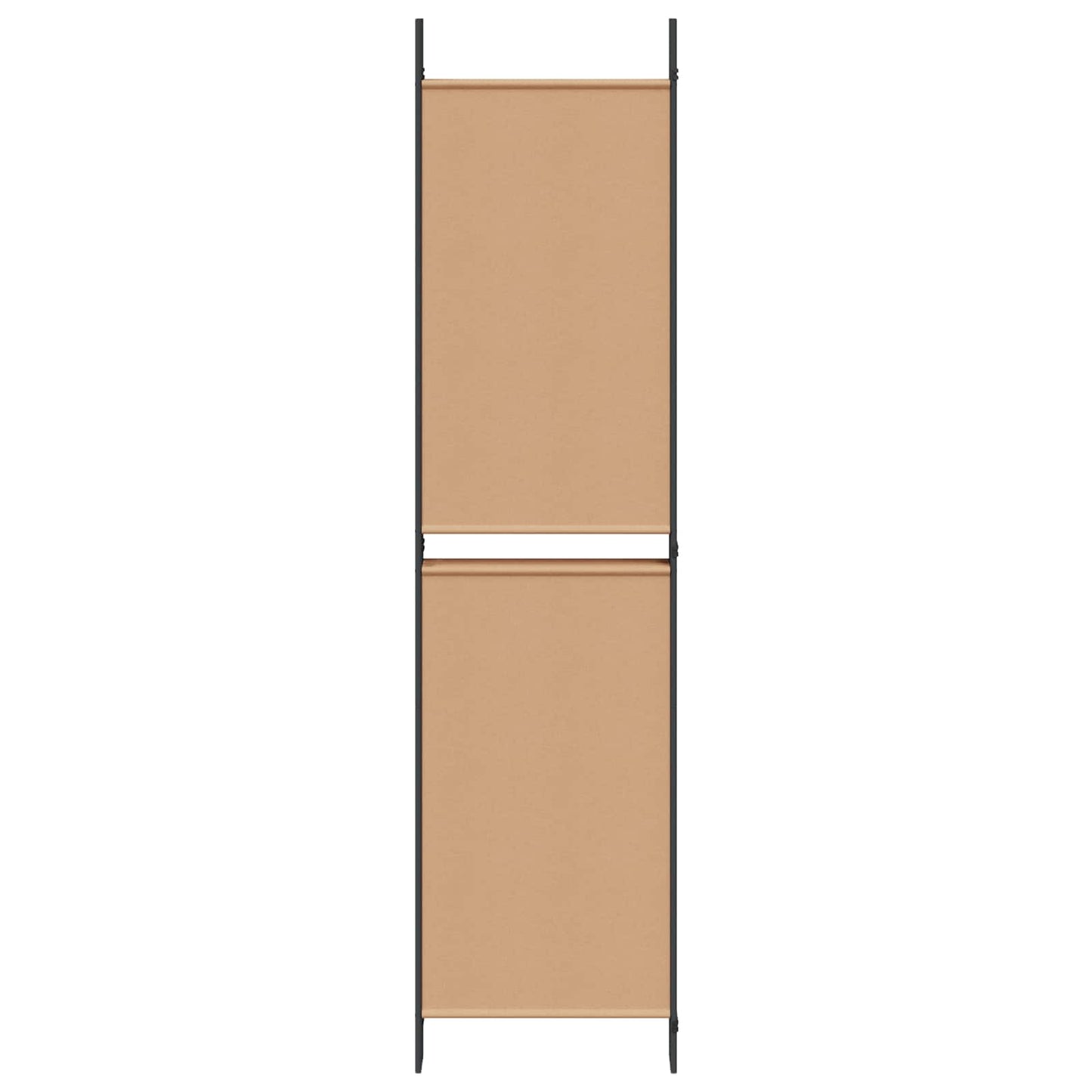 6-Panel Room Divider Beige 300 x 200 cm Fabric