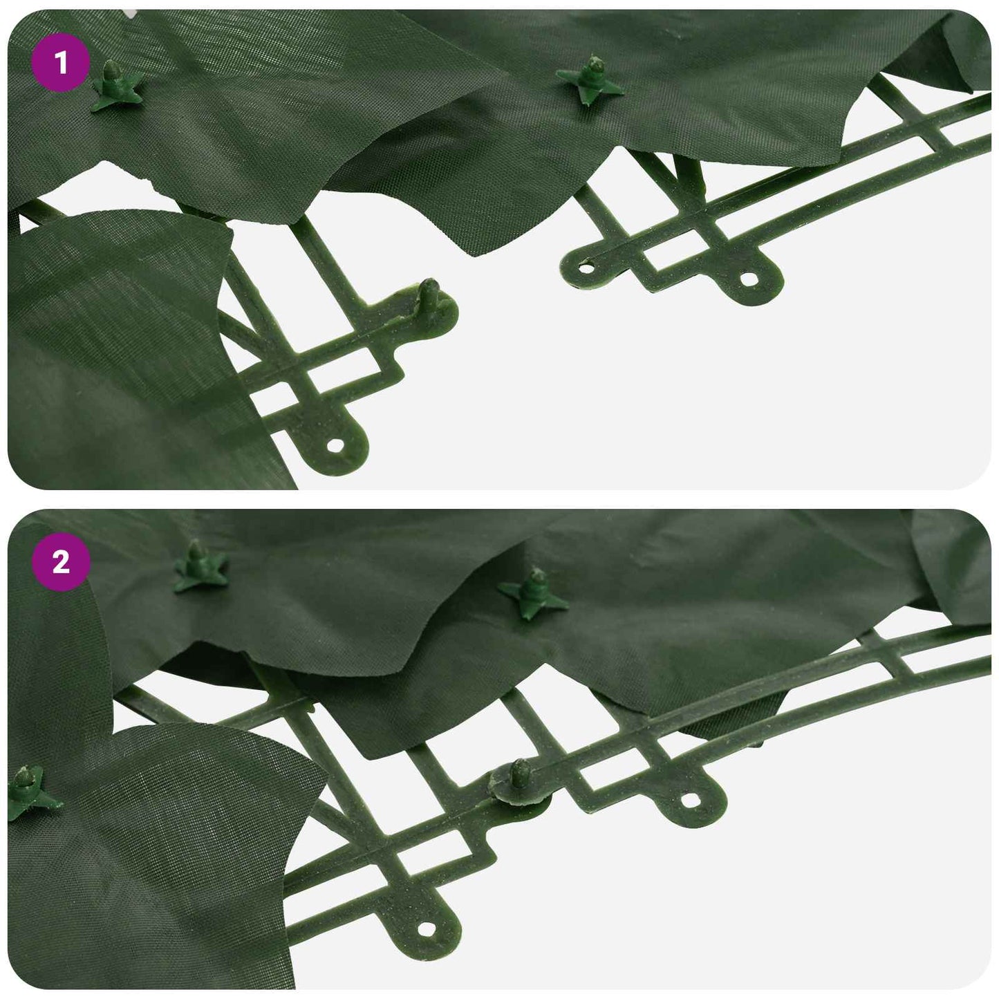 Balcony Screen with Leaves Dark Green 300 x 100 cm