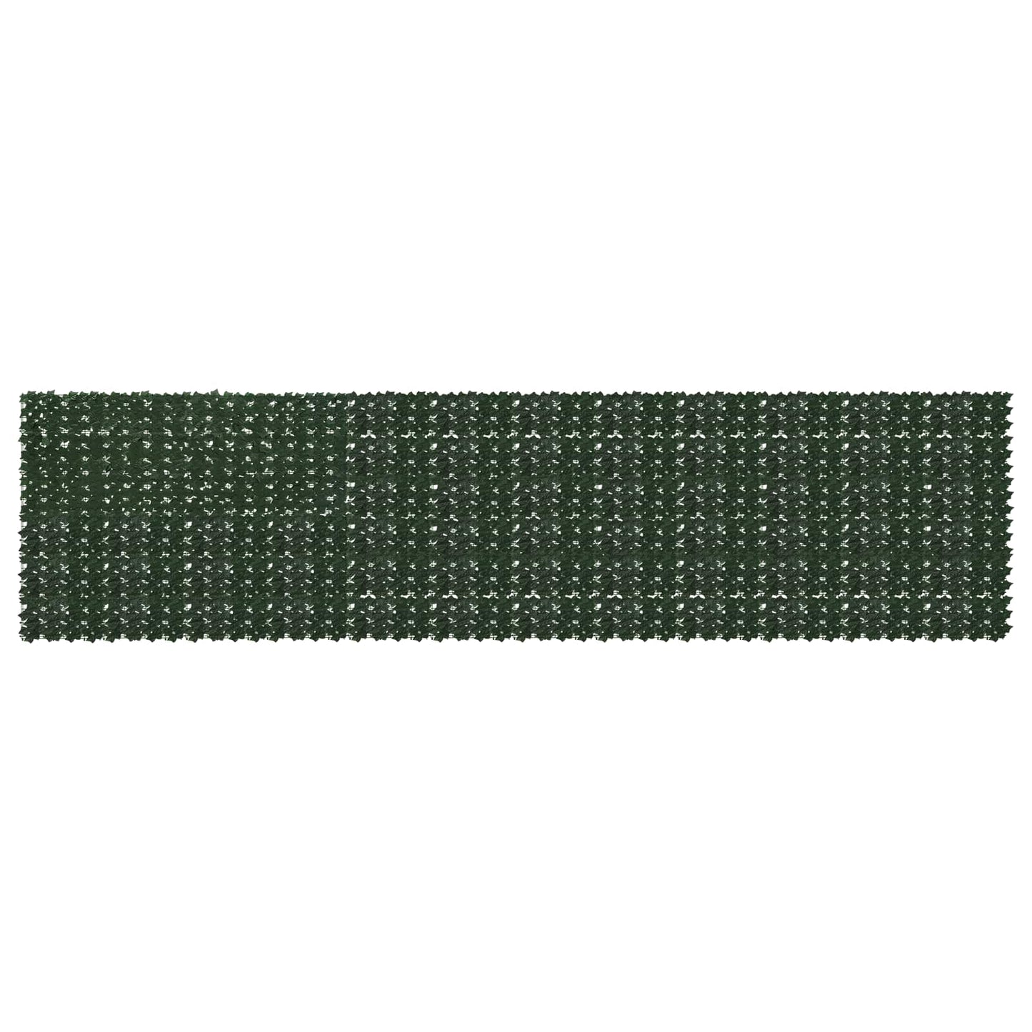 Balcony Screen with Leaves Dark Green 600 x 150 cm