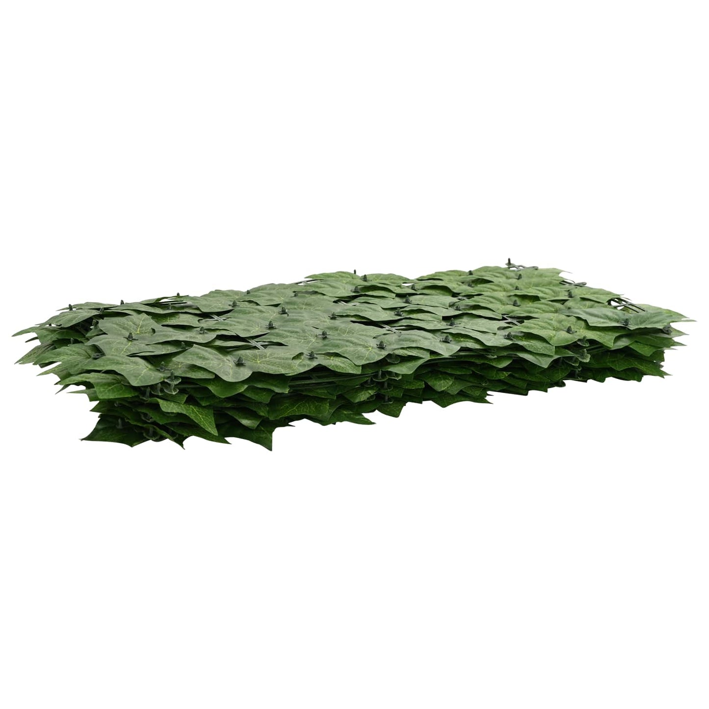 Balcony Screen with Leaves Green 500 x 100 cm