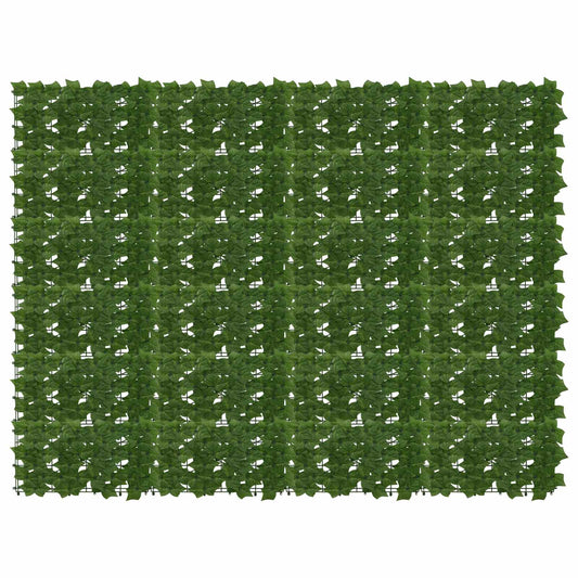 Balcony Screen with Leaves Green 200 x 150 cm