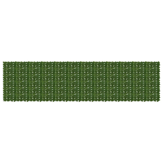 Balcony Screen with Leaves Green 600 x 150 cm