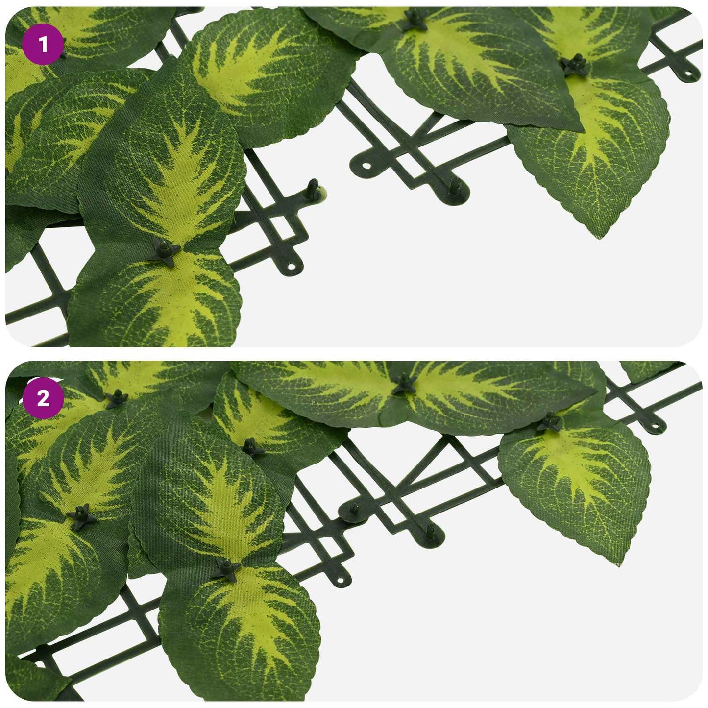 Balcony Screen with Leaves Green and Yellow 400 x 75 cm