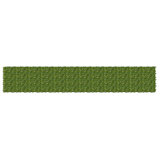 Balcony Screen with Leaves Green and Yellow 600 x 100 cm
