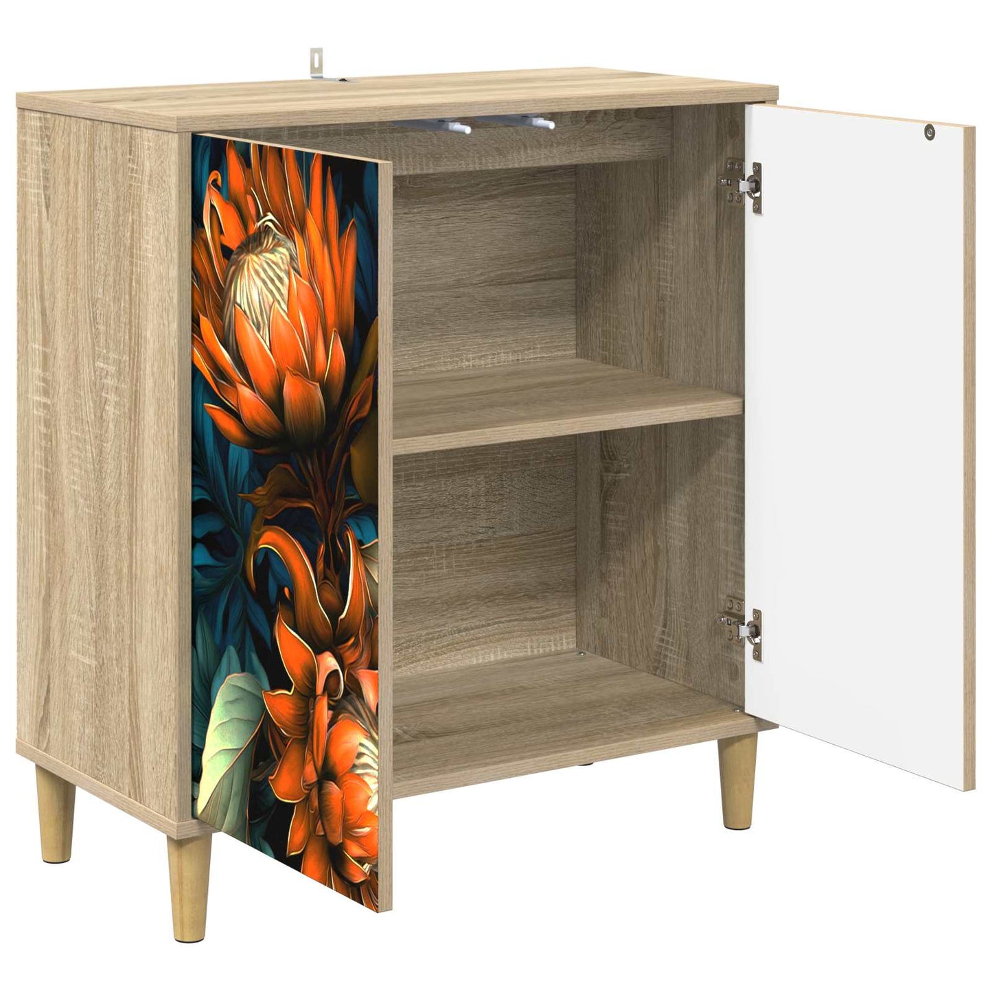 Sideboard LOCHEM Sonoma 69 x 33 x 75 cm Engineered Wood