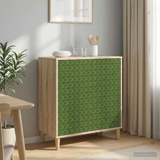 Sideboard GELEEN Sonoma 69 x 33 x 75 cm Engineered Wood