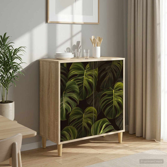 Sideboard ELBURG Sonoma 69 x 33 x 75 cm Engineered Wood