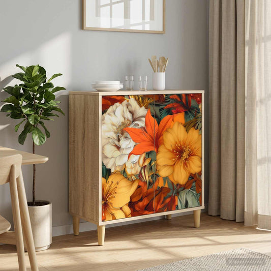 Sideboard GENNEP Sonoma 69 x 33 x 75 cm Engineered Wood