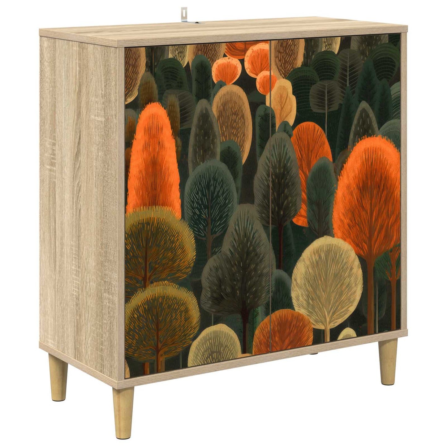 Sideboard ZAANDAM Sonoma 69 x 33 x 75 cm Engineered Wood
