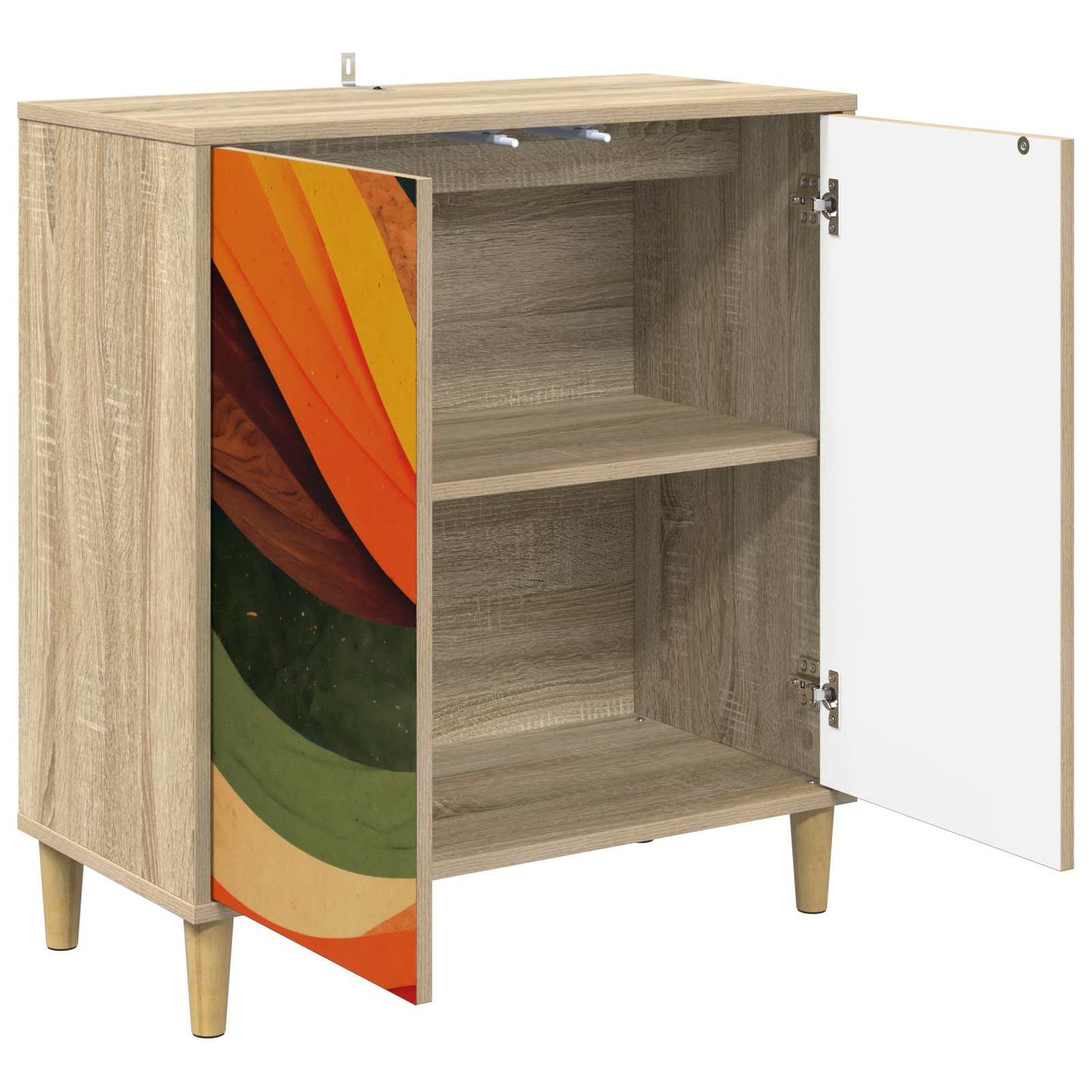 Sideboard BONN Sonoma 69 x 33 x 75 cm Engineered Wood