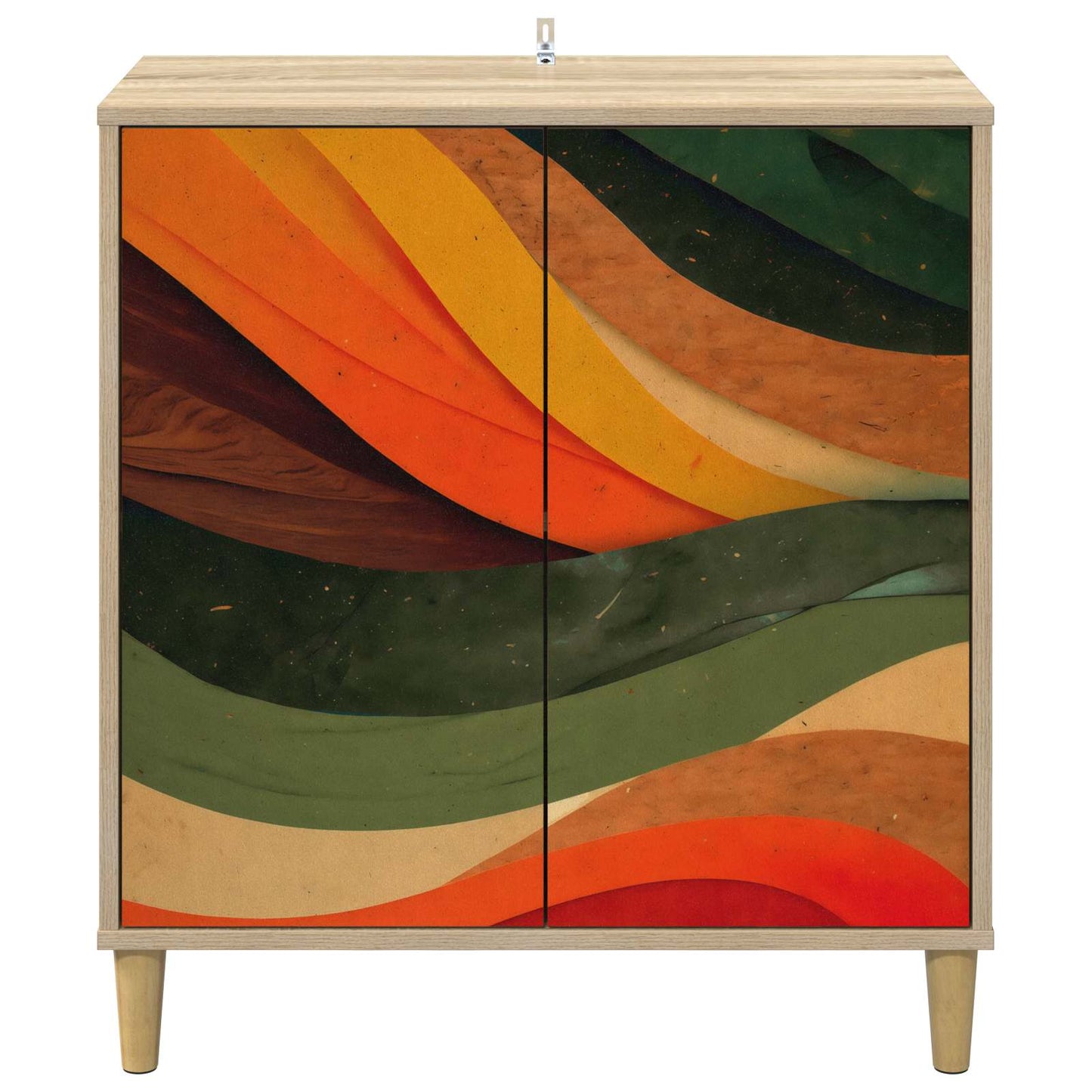 Sideboard BONN Sonoma 69 x 33 x 75 cm Engineered Wood