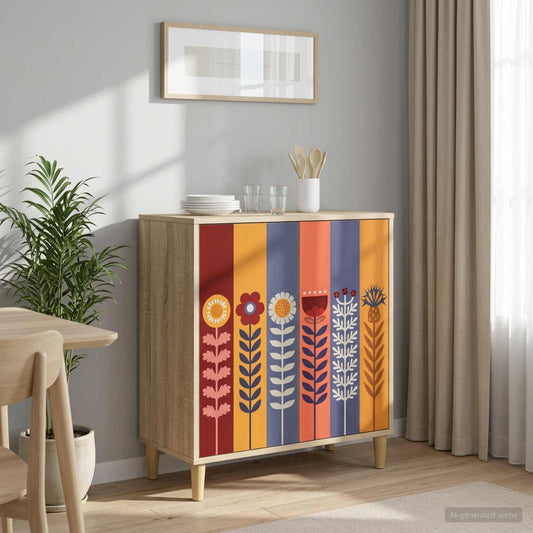 Sideboard ESSEN Sonoma 69 x 33 x 75 cm Engineered Wood