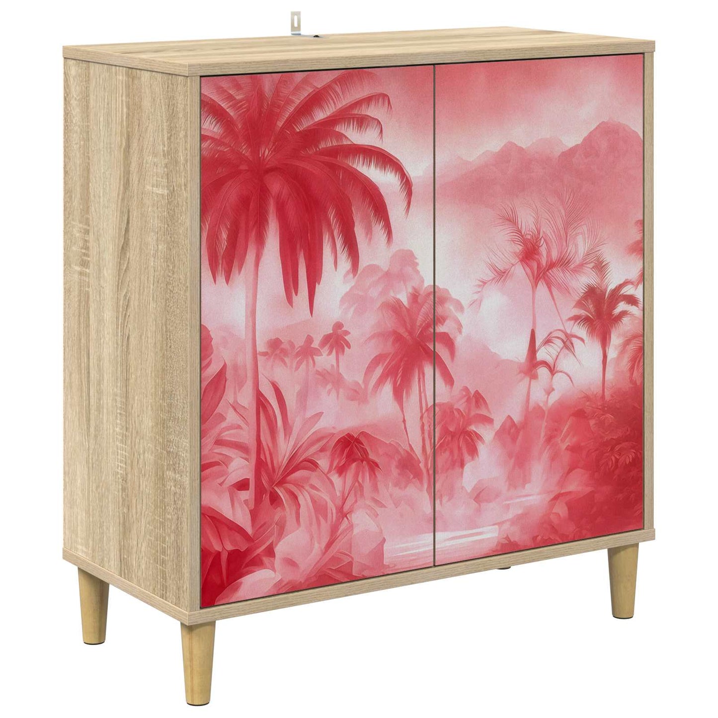 Sideboard AACHEN Sonoma 69 x 33 x 75 cm Engineered Wood
