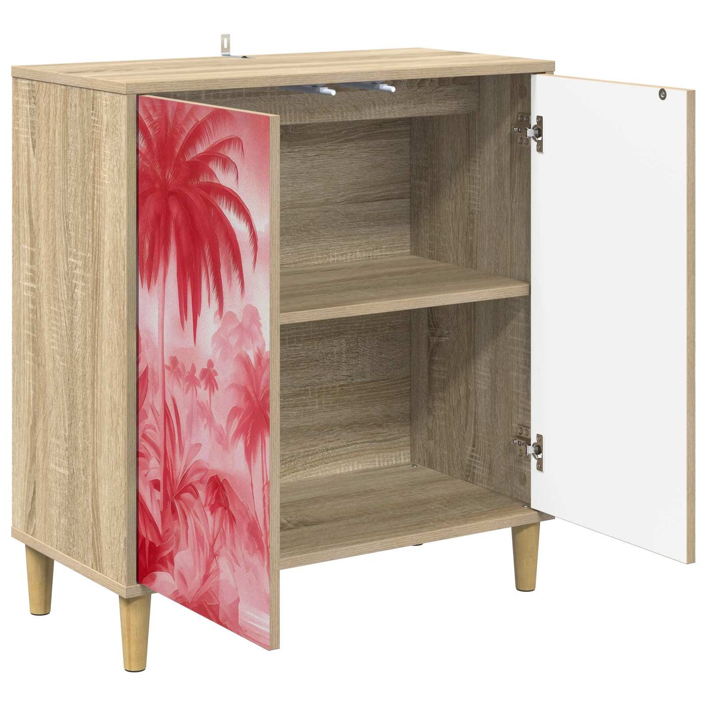 Sideboard AACHEN Sonoma 69 x 33 x 75 cm Engineered Wood