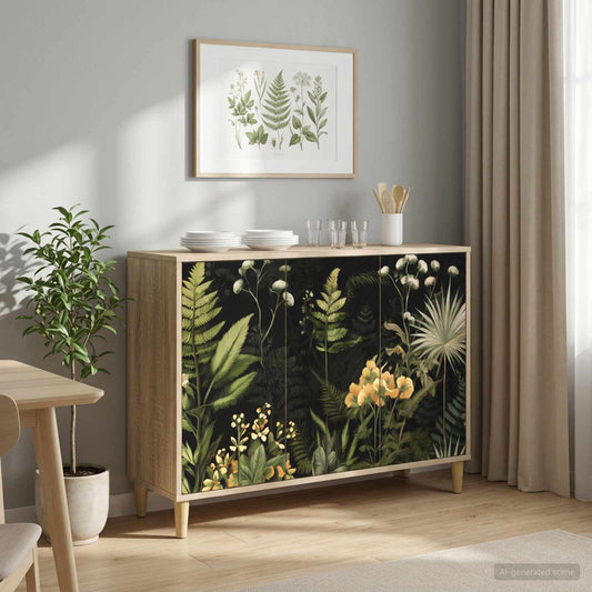 Sideboard RHENEN Sonoma 102 x 33 x 75 cm Engineered Wood