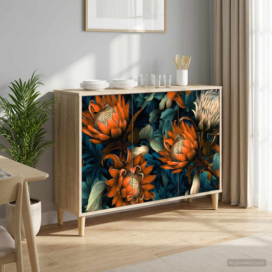 Sideboard LOCHEM Sonoma 102 x 33 x 75 cm Engineered Wood