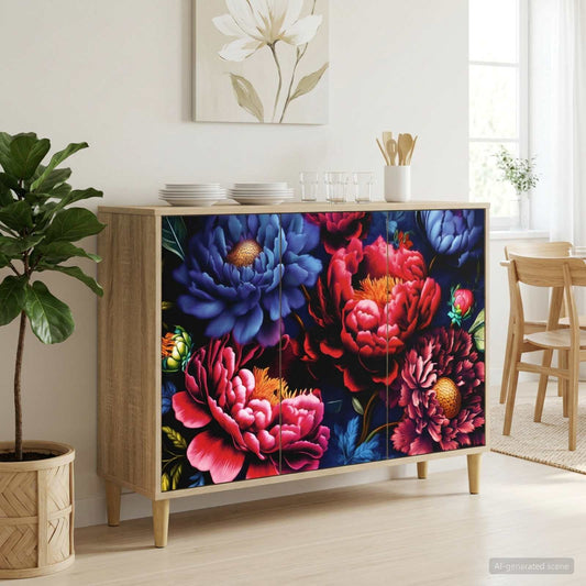 Sideboard KIEL Sonoma 102 x 33 x 75 cm Engineered Wood