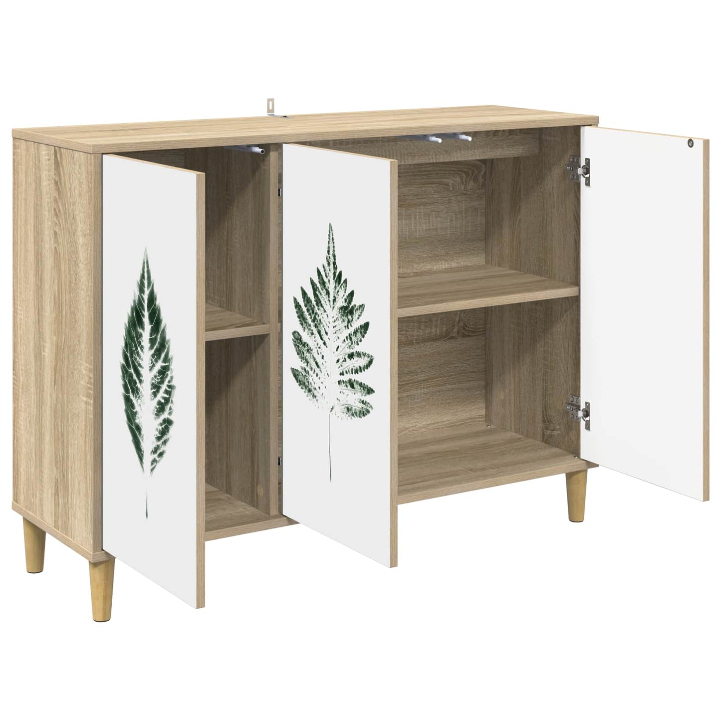 Sideboard HANAU Sonoma 102 x 33 x 75 cm Engineered Wood