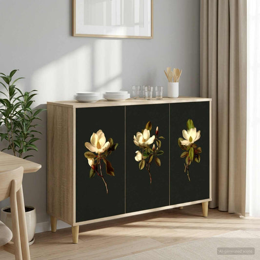 Sideboard BREMEN Sonoma 102 x 33 x 75 cm Engineered Wood