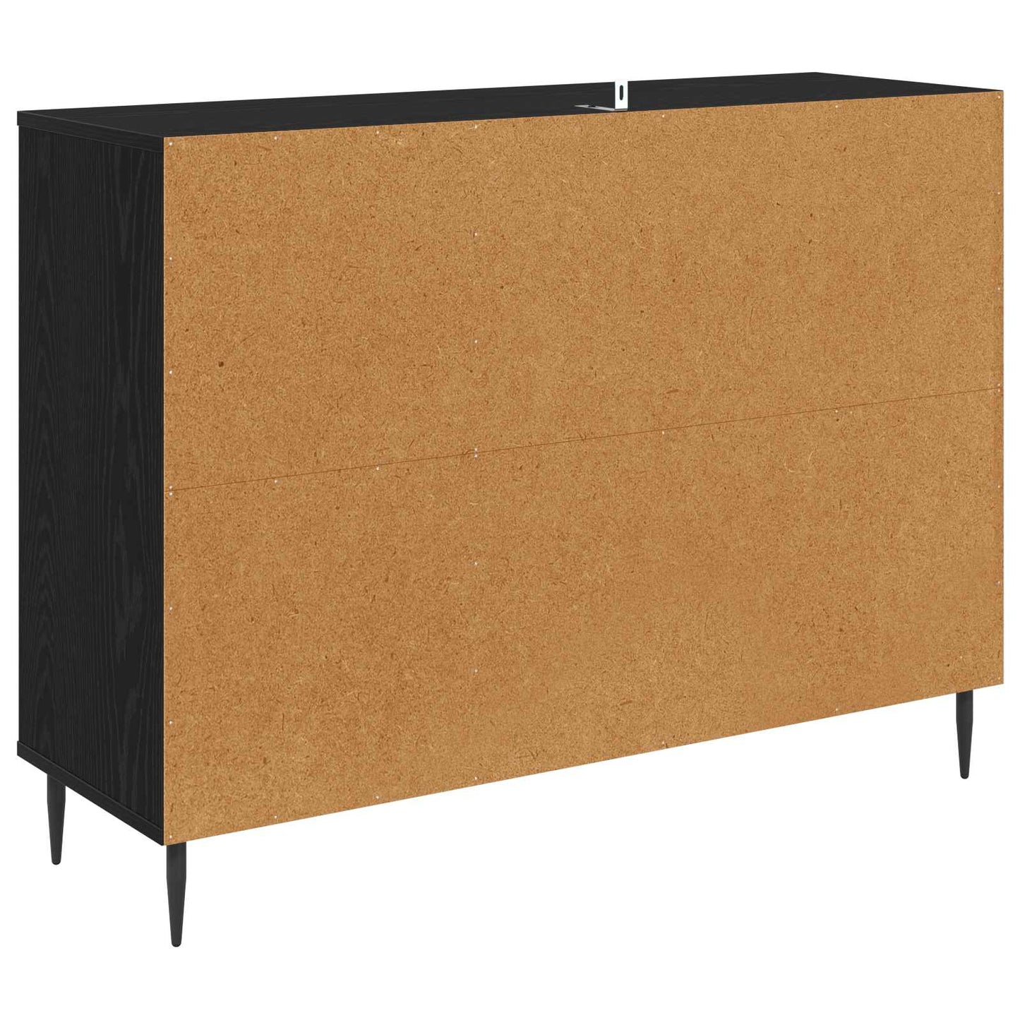 Sideboard ELBURG Black Oak 102 x 33 x 76 cm Engineered Wood