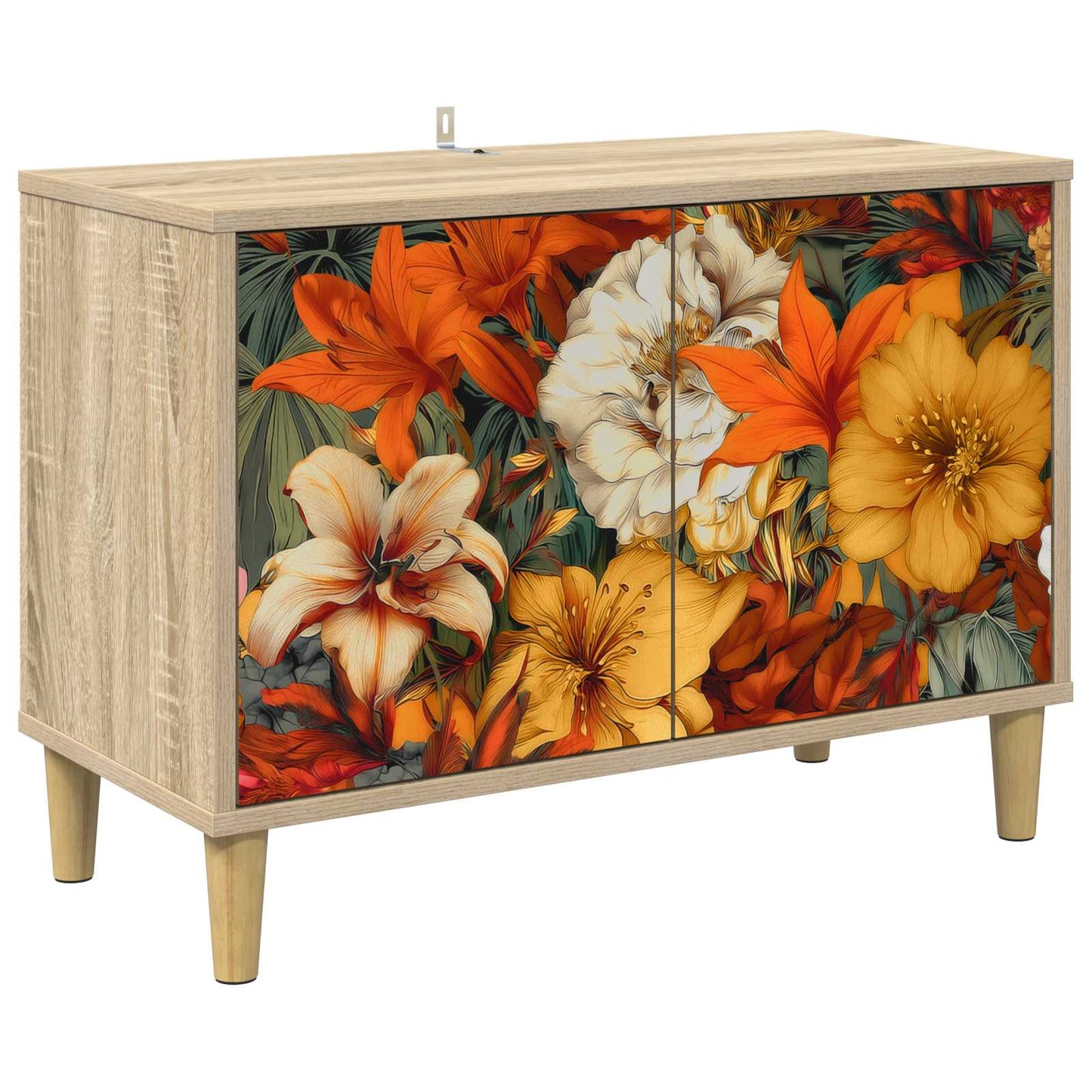 TV Cabinet GENNEP 69 x 33 x 50 cm Sonoma Engineered Wood
