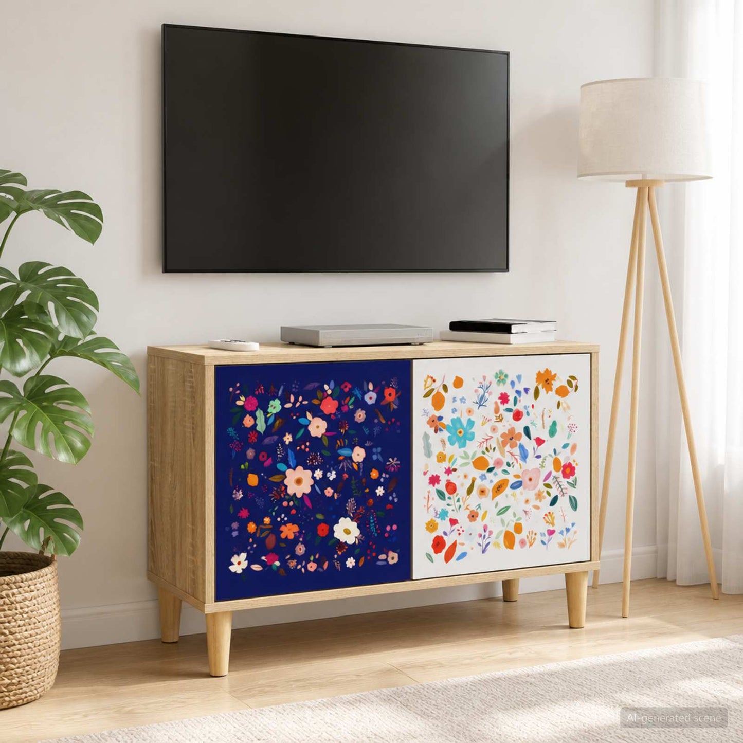 TV Cabinet MAINZ 69 x 33 x 50 cm Sonoma Engineered Wood
