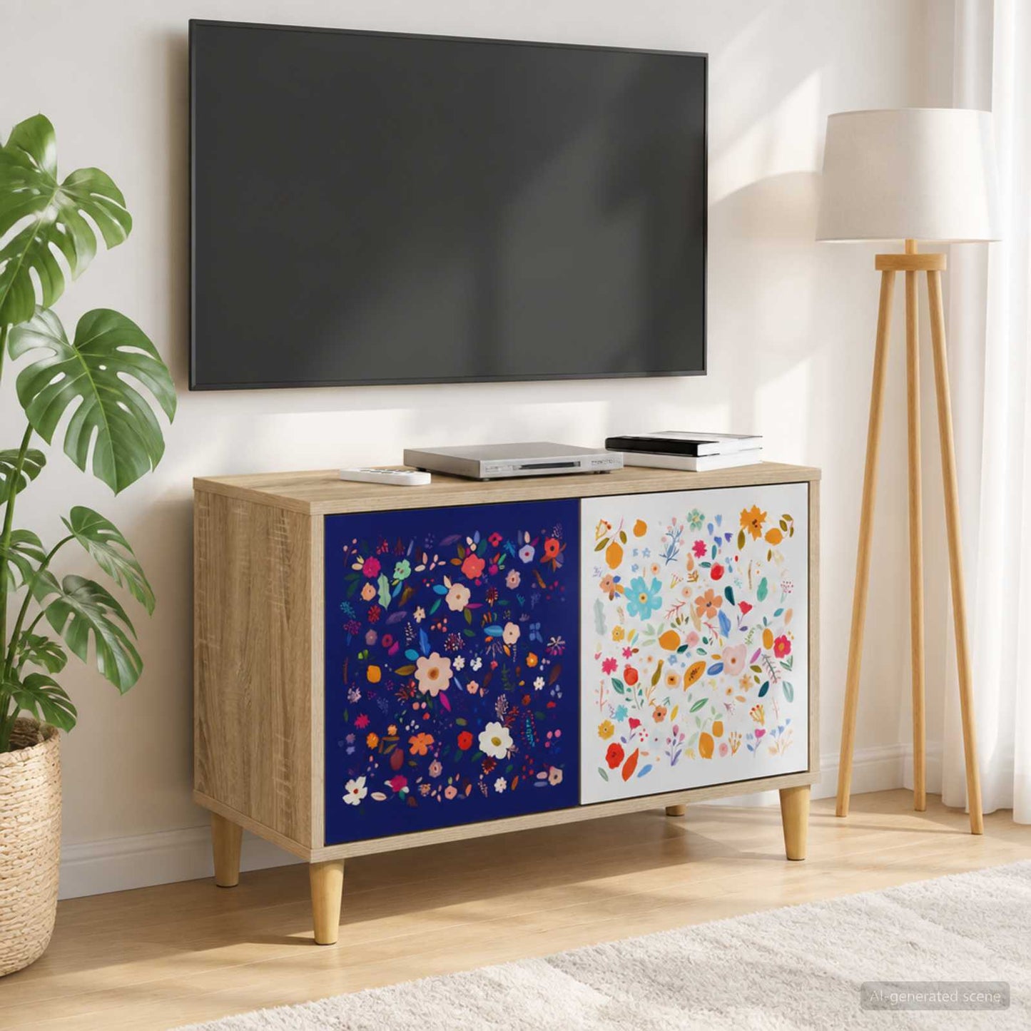 TV Cabinet MAINZ 69 x 33 x 50 cm Sonoma Engineered Wood