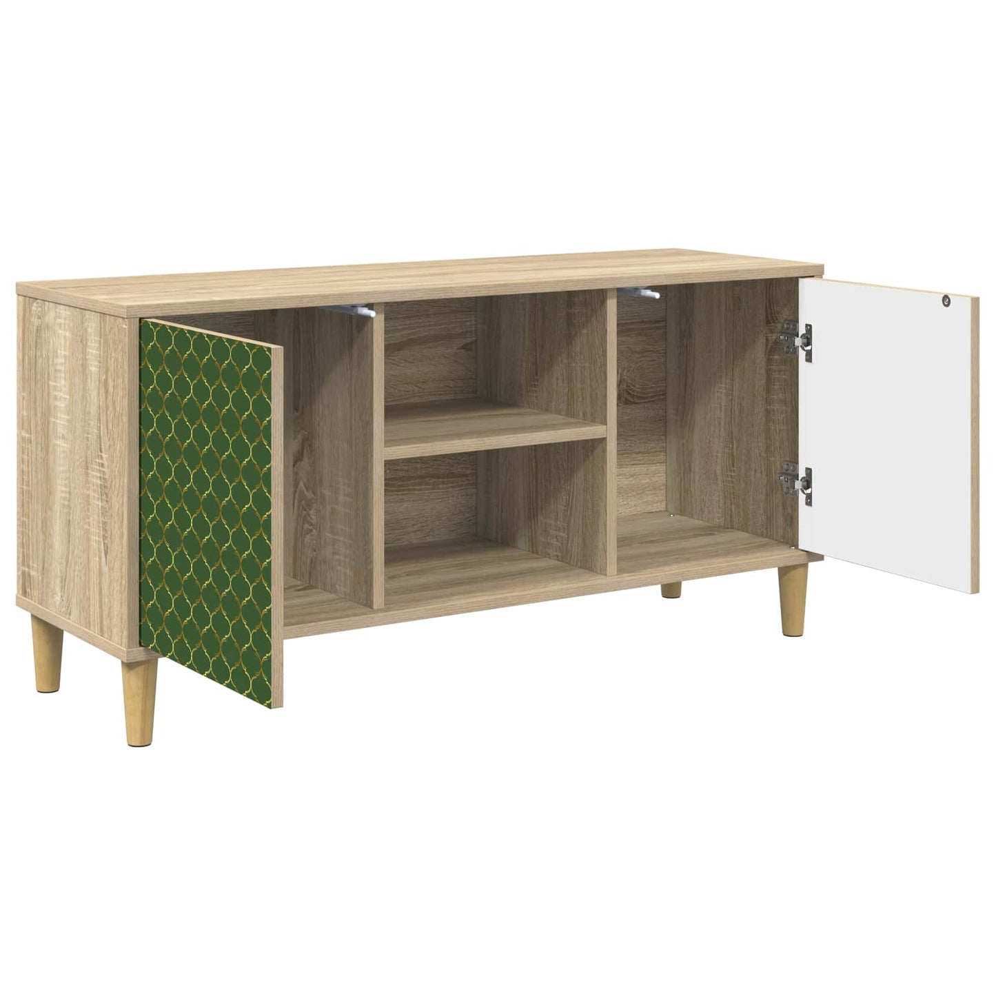 TV Cabinet GELEEN 102 x 33 x 50 cm Sonoma Engineered Wood