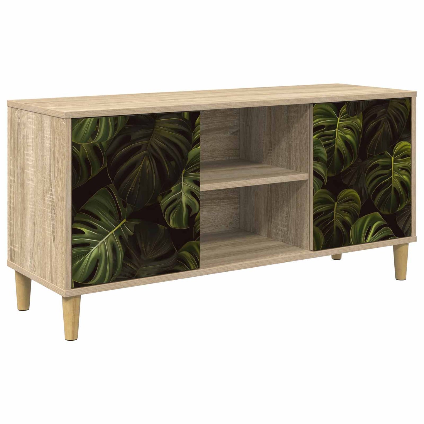 TV Cabinet ELBURG 102 x 33 x 50 cm Sonoma Engineered Wood