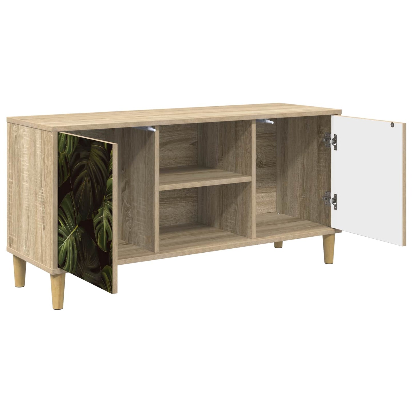 TV Cabinet ELBURG 102 x 33 x 50 cm Sonoma Engineered Wood