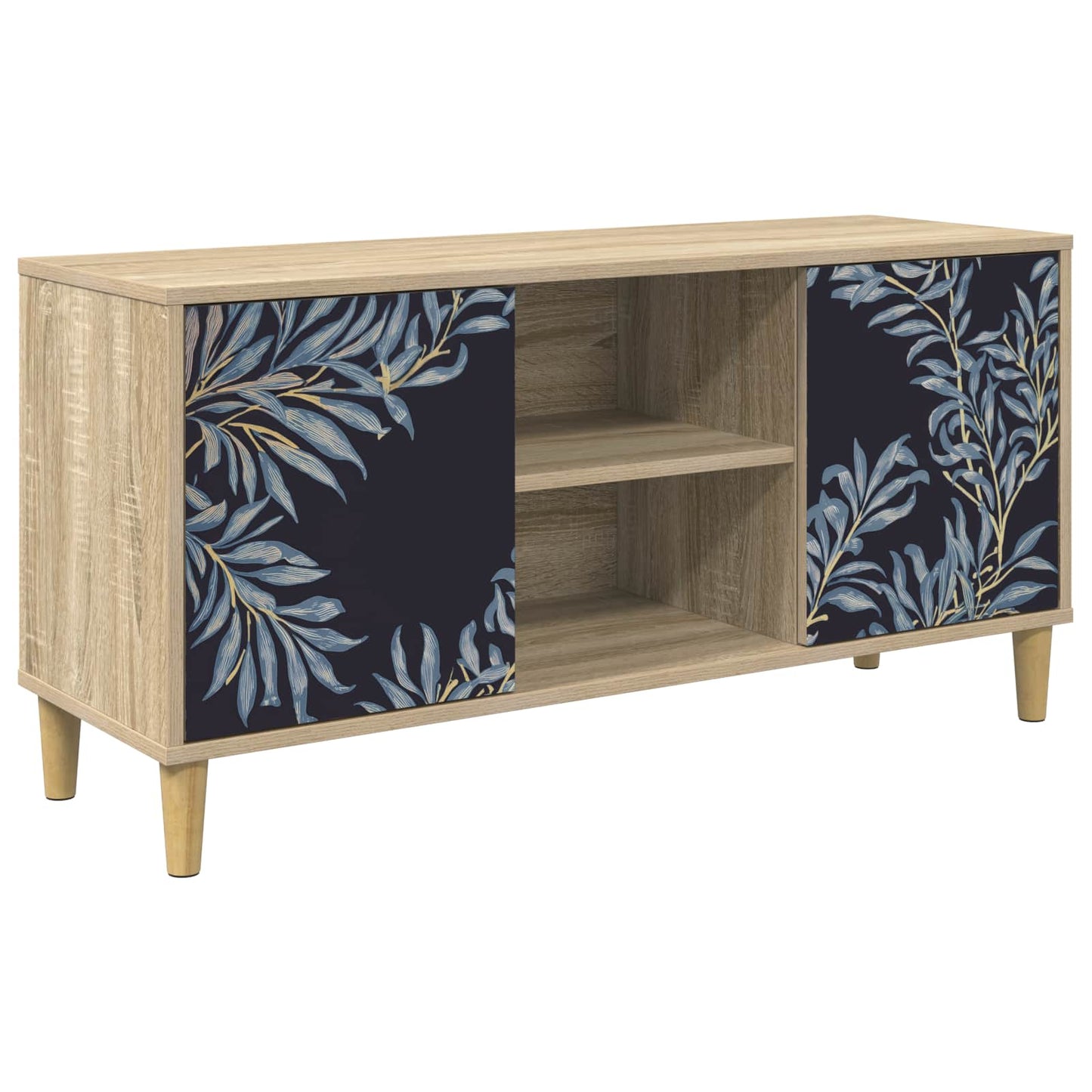 TV Cabinet DOKKUM 102 x 33 x 50 cm Sonoma Engineered Wood