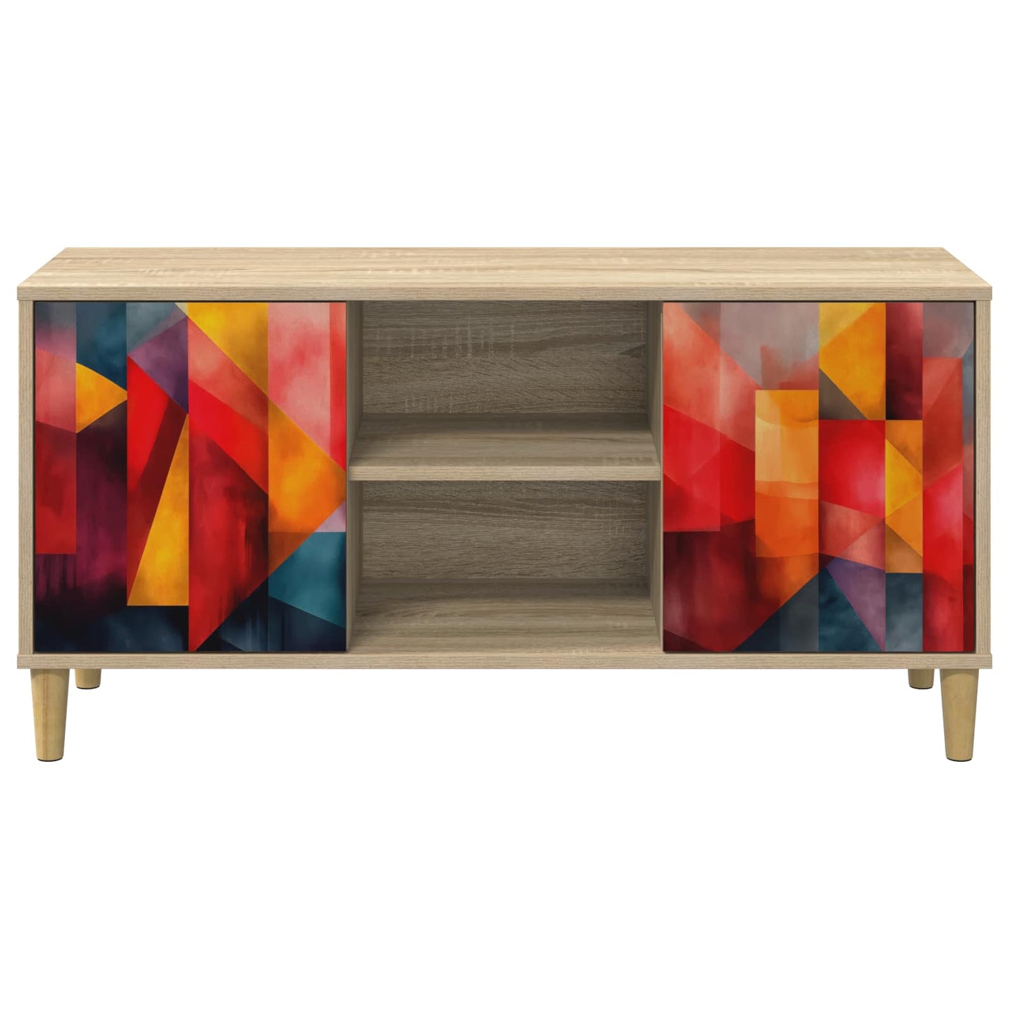 TV Cabinet HEESCH 102 x 33 x 50 cm Sonoma Engineered Wood