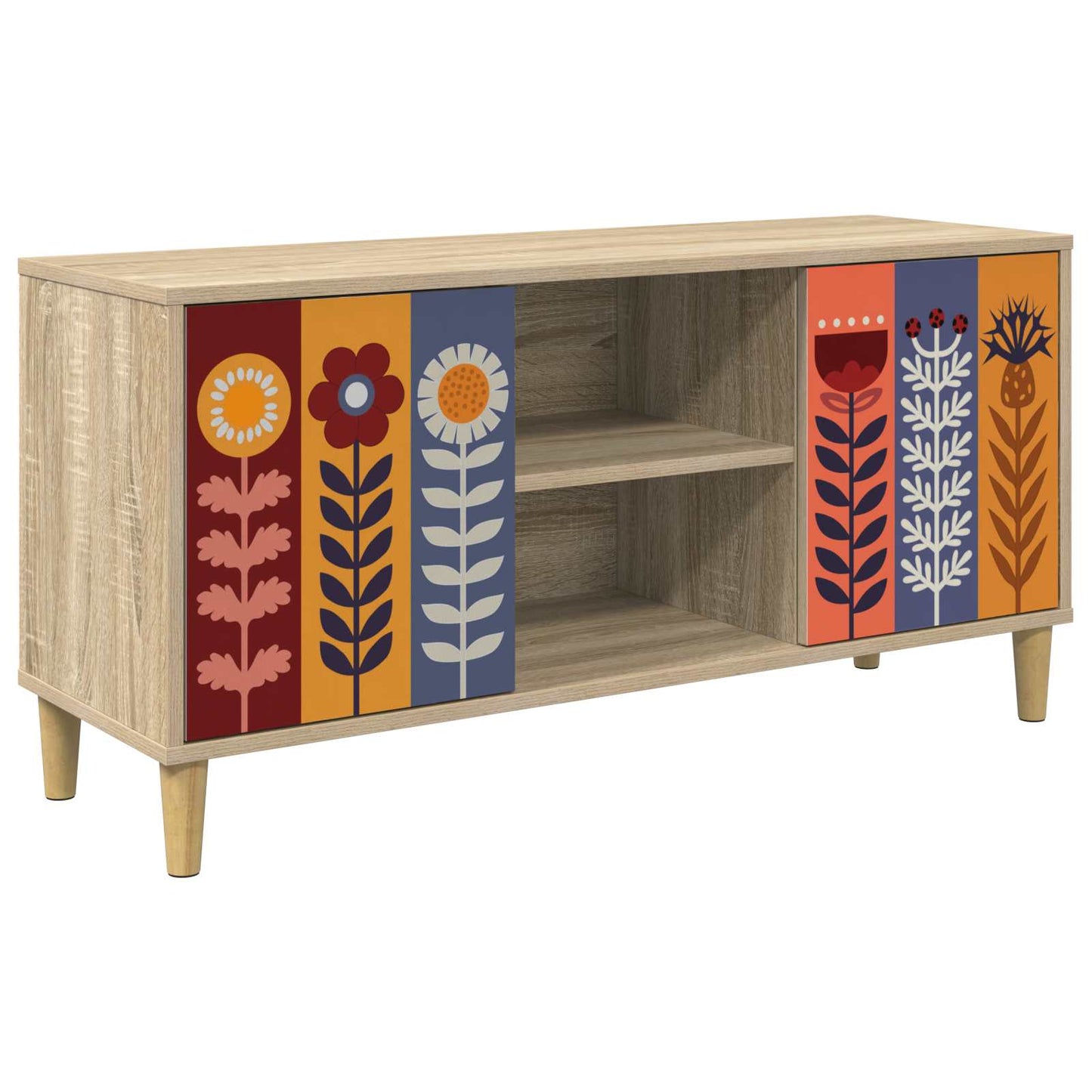 TV Cabinet ESSEN 102 x 33 x 50 cm Sonoma Engineered Wood