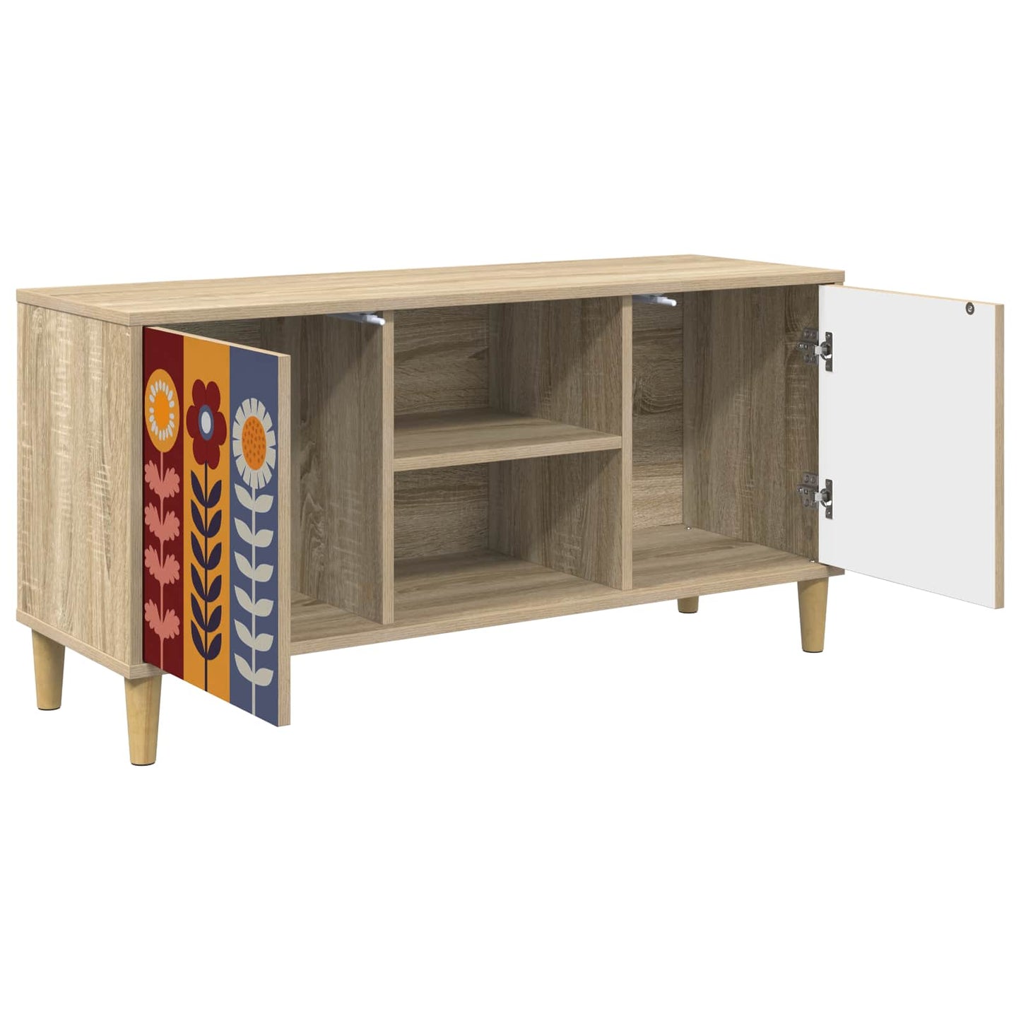 TV Cabinet ESSEN 102 x 33 x 50 cm Sonoma Engineered Wood
