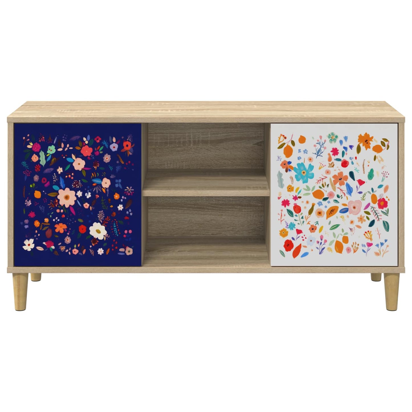 TV Cabinet MAINZ 102 x 33 x 50 cm Sonoma Engineered Wood